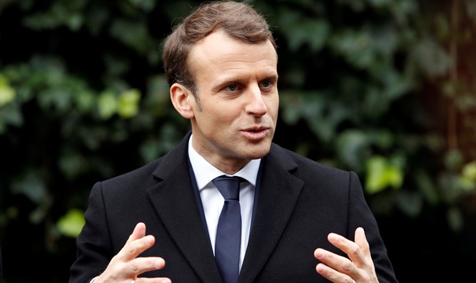 Israel National News - Macron stresses importance of 'respecting' Iran deal Img80911