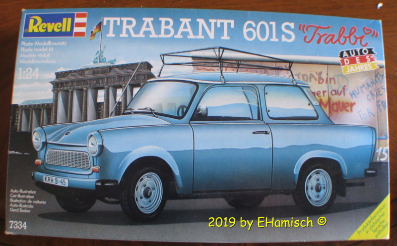 Revell Trabant 601S Bausatz 1990 Umbau zur Feuerwehr Img_7414