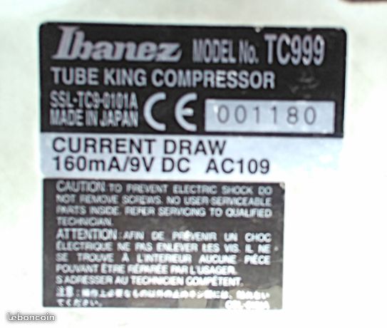 Vends Compresseur Booster lampes Ibanez  28abdd10