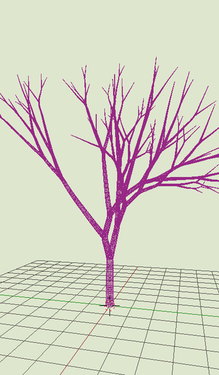 Add-on Sapling Tree Gen : Créer des arbres avec Blender Buildi26
