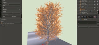 Add-on Sapling Tree Gen : Créer des arbres avec Blender Buildi80