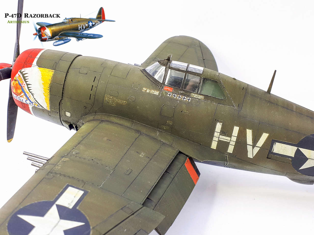 P-47D razorback - Tamiya 1/48eme - Page 4 2018-303