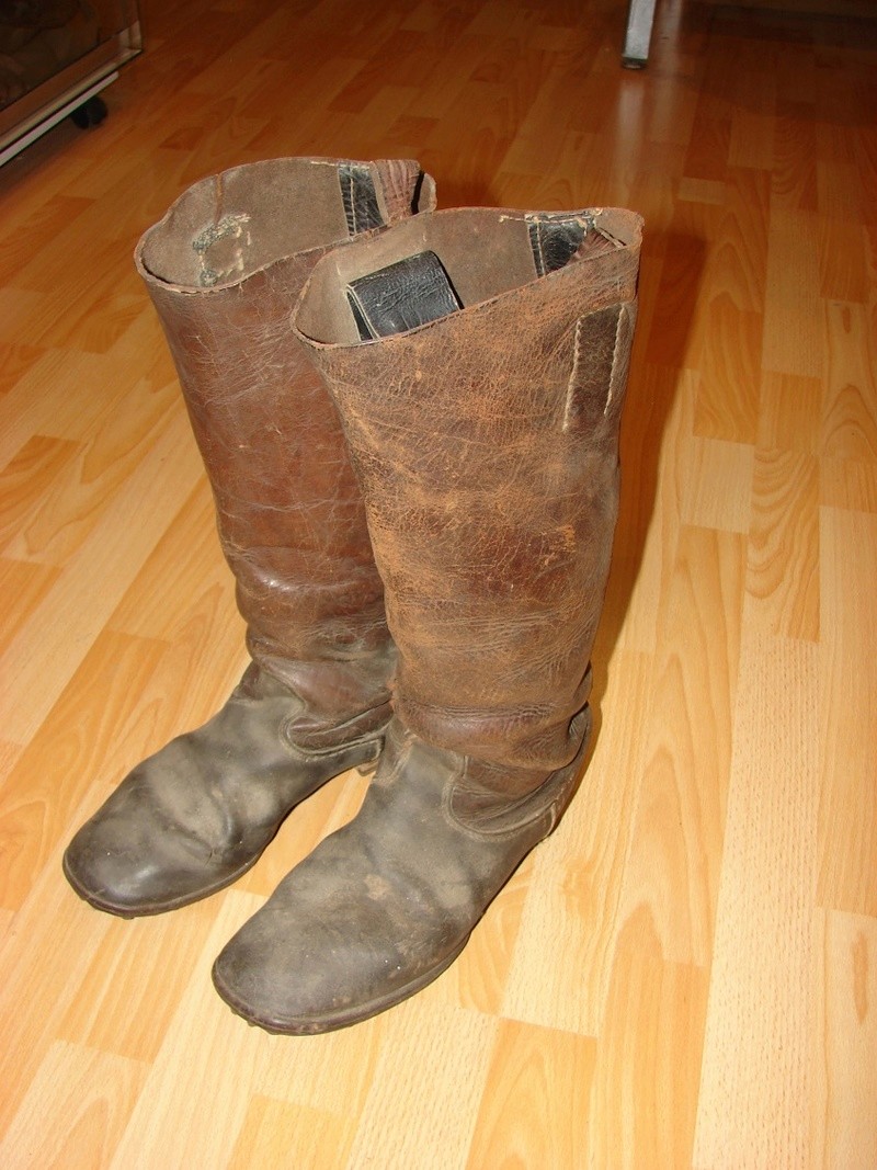 (LG) bottes allemandes cavalerie  artillerie (vendues) Dsc05012