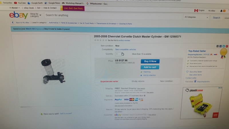 Clutch Master 15169810