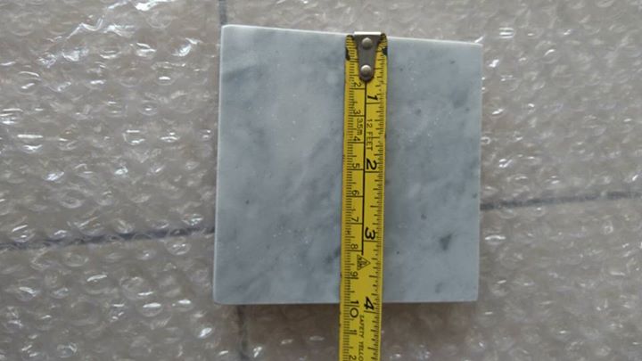 Marble piece for audio components  320