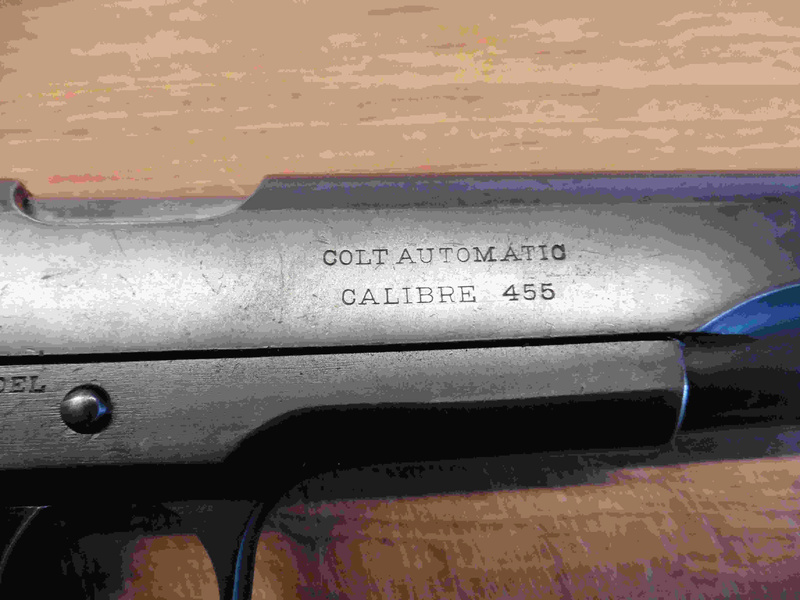 Colt 45 en .455 Webley P1010737