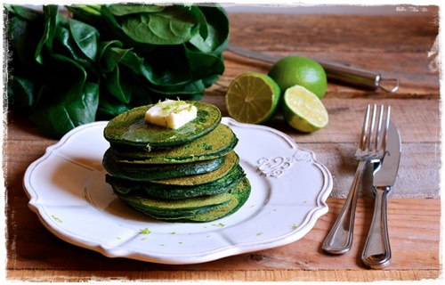 Pancake verdi al burro di lime 14507910