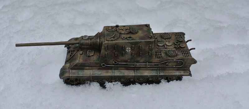 (Jagd)Tiger in the Snow et autre blindés Allemands Jagdti10