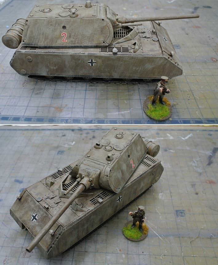 (Jagd)Tiger in the Snow et autre blindés Allemands Panzer13