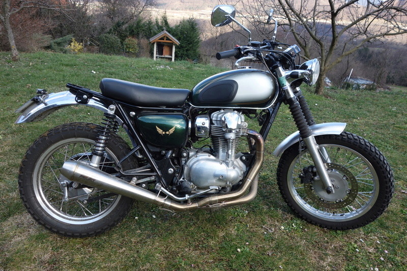 VEND KAWASAKI W 800     "scrambler" 00510