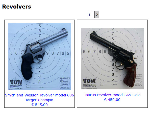 Revolver 38sp/357 Vdw210