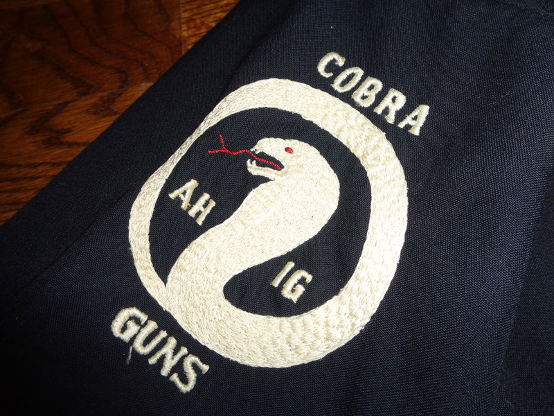 361st Aerial Weapons Company (Cobra) pilot's party suit Dsc06611