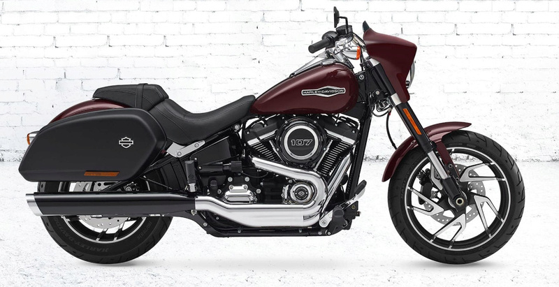 SPORT-GLIDE nouvelle venue  dans la gamme  Softail 2018   A17