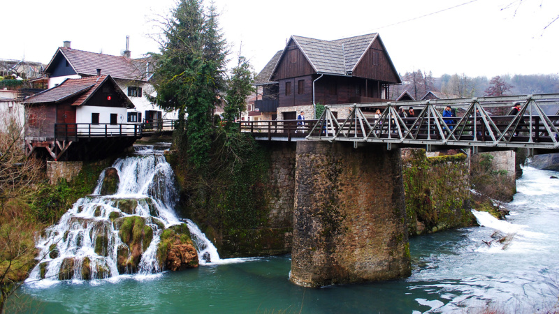 Laghi di Plitvice - Rastoke villaggio dei mulini -  Maslenica - Pago - Lun - Zigljen e traghetto fino a Prizna e rientro. Rastok10