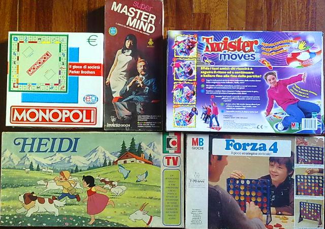 LOTTO (8) GIOCHI in scatola COMPLETI ED IN OTTIMO STATO Giochi15