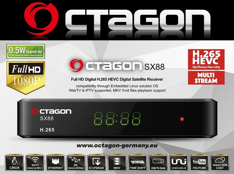 Octagon SX88 H.265 HEVC 9-gift10