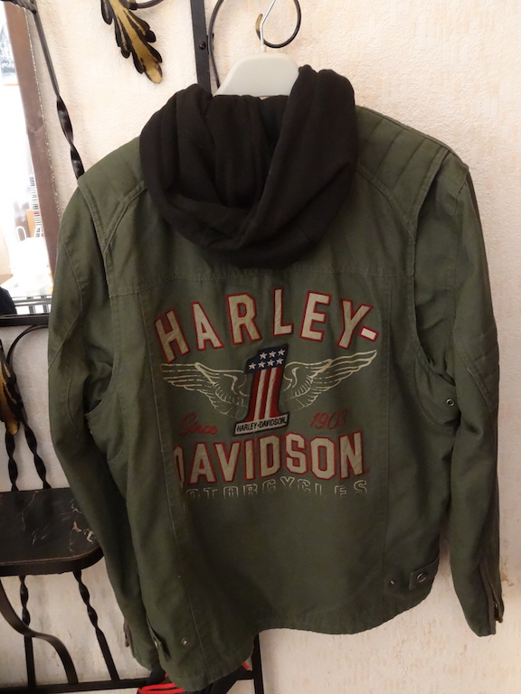 Blouson Harley en tissus couleur Kaki(VENDU) Dsc02311