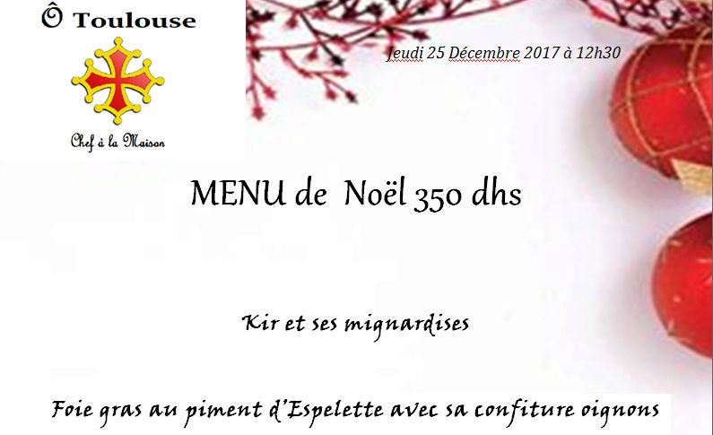 Menu de Noël 2017 : le chef Pierre Jorda aux commandes... Jorda10