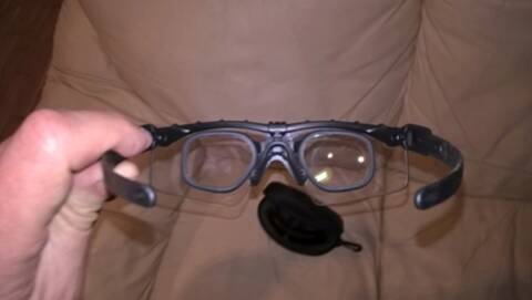 Lunette de tir deals avec verre correcteur