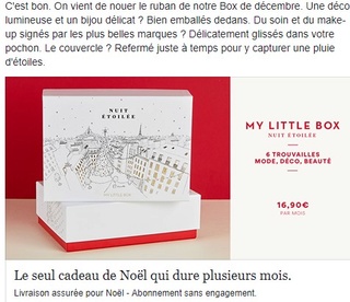 [Décembre 2017] My Little Box "Nuit Étoilée Box" Mlb10