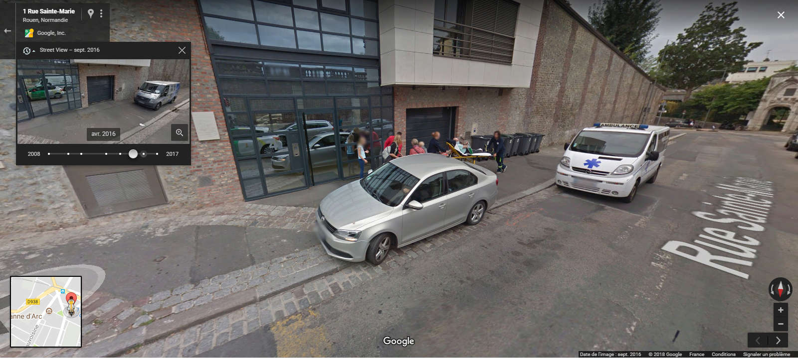 STREET VIEW : reflets de Google-Car Fontai10