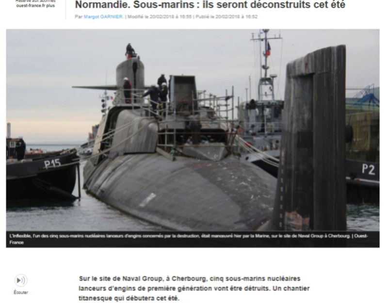 [Autre sujet Marine Nationale] Démantèlement, déconstruction des navires - TOME 2 - Page 33 Nuc310
