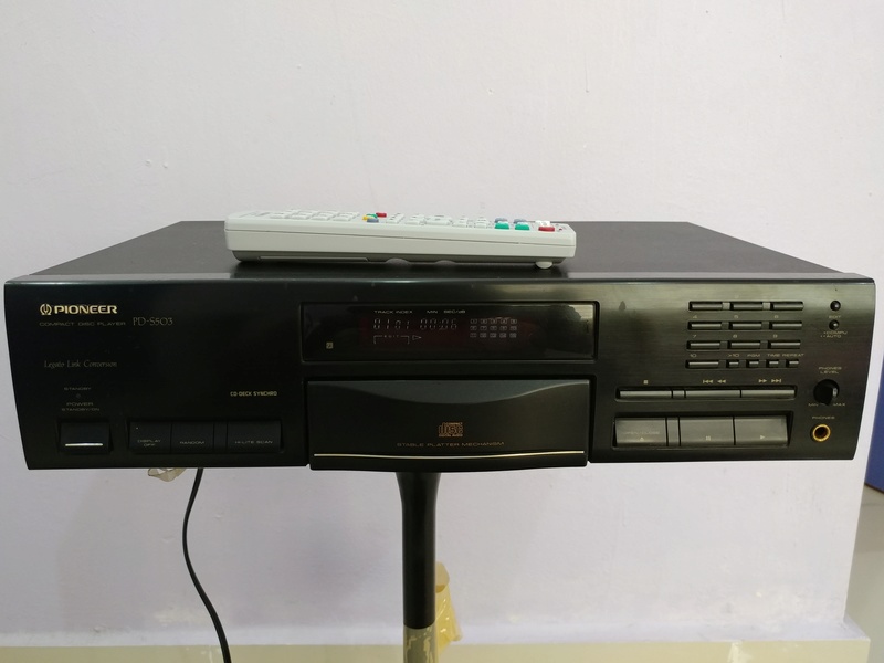 Pioneer PD-S503 England Made Stable Plater CD Player 20171126