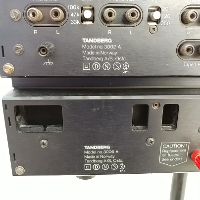 Tandberg NORWAY 3002A Pre and 3006A 150 Watts Power Amplifier Combo  20180577