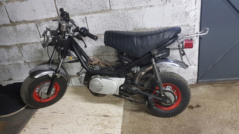 Restauration Yamaha Chappy 1982 15437610