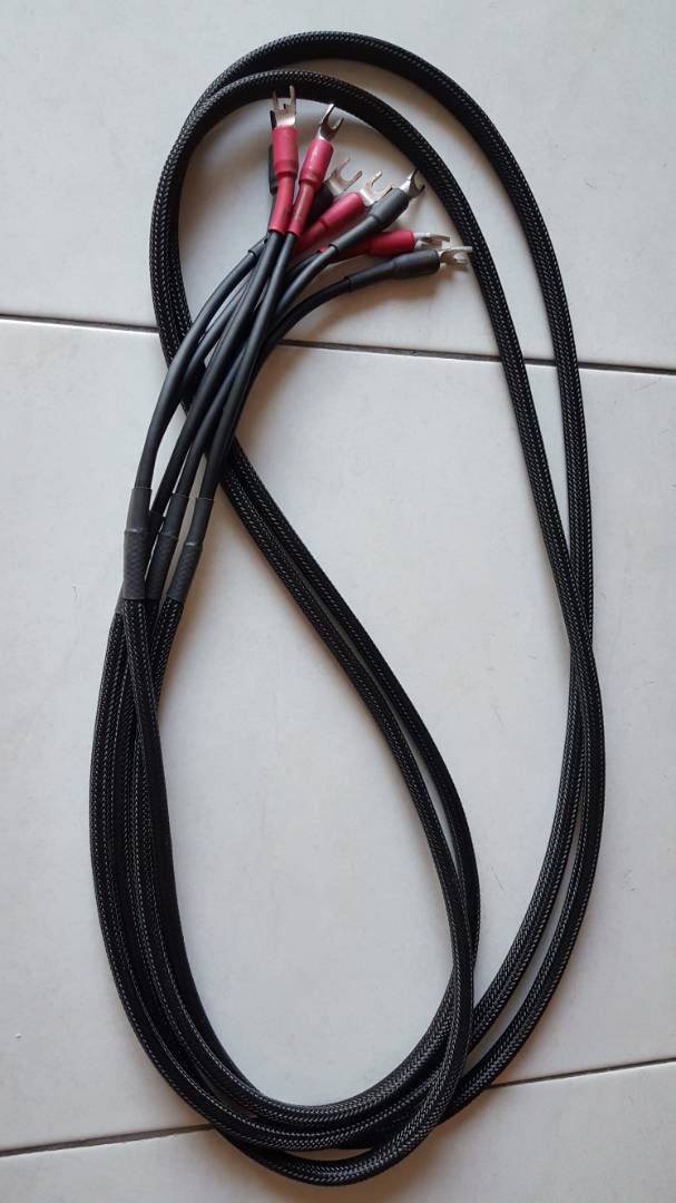 Harmonix HS-101 speaker cable 2.5m pair (used) Img-2010