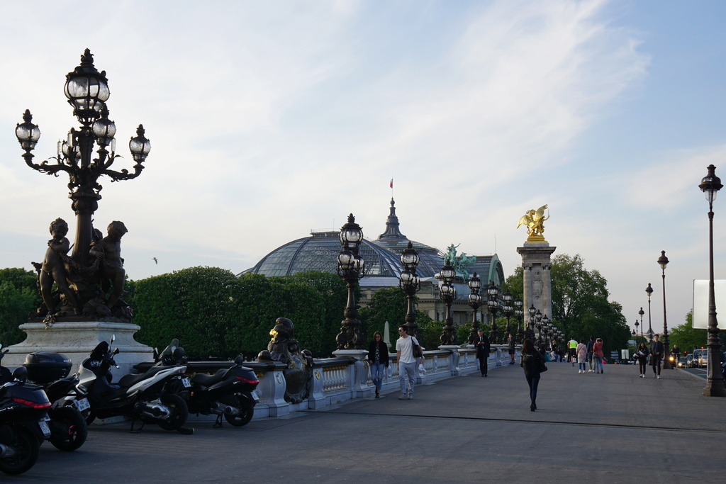Grand Palais et pont Alexandre III Dsc00312