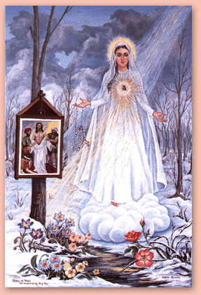 Les apparitions de la Très Sainte Vierge Marie dans le monde Marmor10
