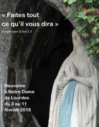 Du 3 au 11 février 2018 Neuvaine à Notre-Dame de Lourdes Image10