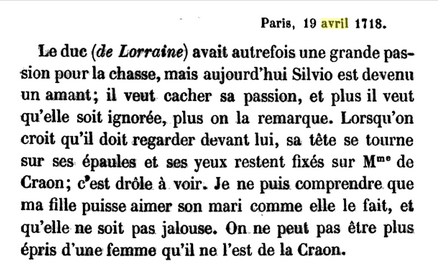 19 avril 1718: Correspondance de La Palatine 026