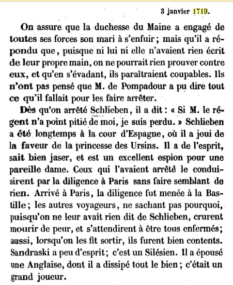 03 janvier 1719: Correspondance de La Palatine 070