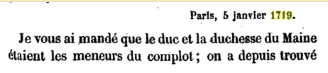 05 janvier 1719: Correspondance de La Palatine 072