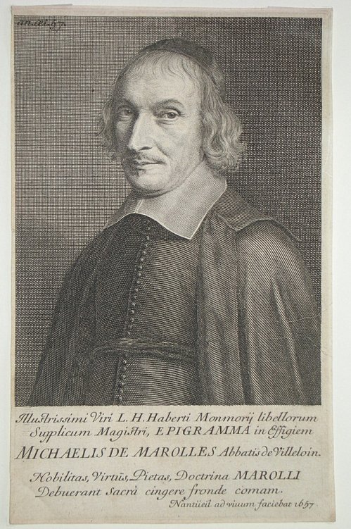 06 mars 1681: Décès de Michel de Marolles 10029214