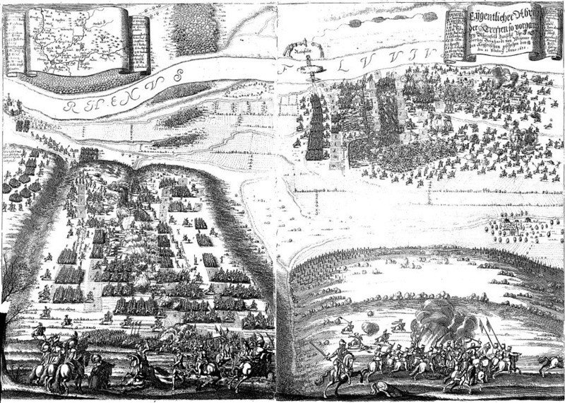 03 mars 1638: Victoire des Français sur les Impériaux de Jean de Werth  1024px29