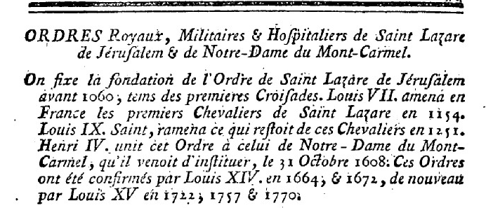 1er janvier 1789: Journal du Roi  1170