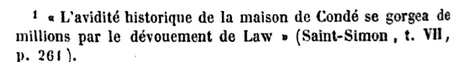 09 janvier 1720: Correspondance de La Palatine 1426