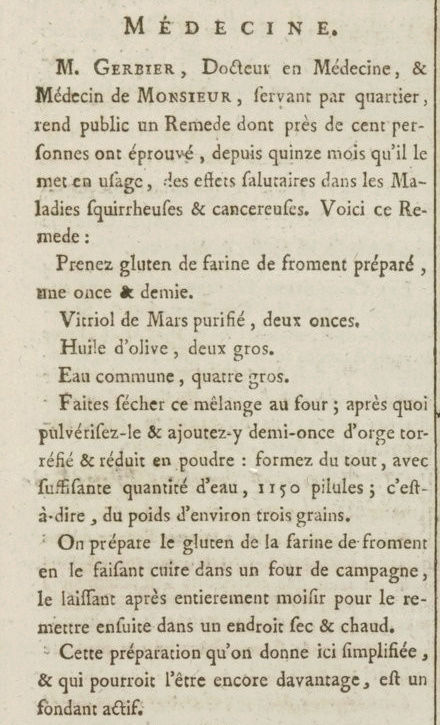 16 janvier 1777: Almanach 149