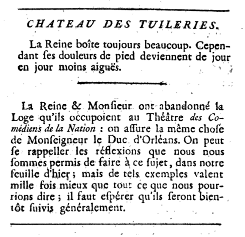 04 janvier 1790: Château des Tuileries 162
