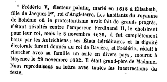 23 octobre 1722: Correspondance de La Palatine 2148