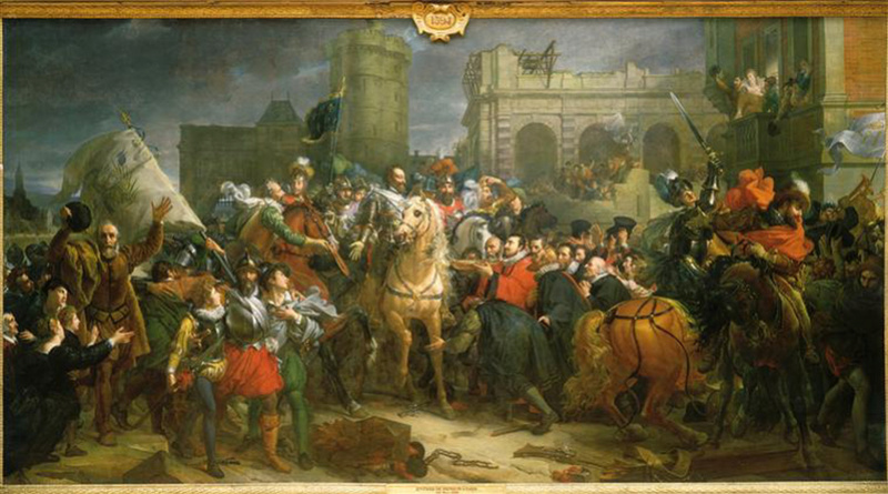 22 mars 1594: Entrée d'Henri IV à Paris 260px-65