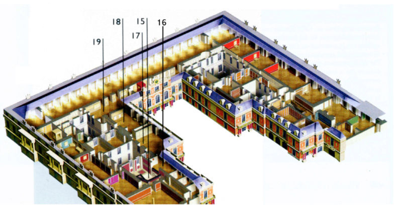 Premier étage - Aile centrale - (1 à 9) LES GRANDS APPARTEMENTS 27130610