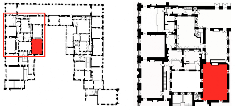 Premier étage - Aile centrale - Appartement du Roi - 17 Salle des gardes du Roi 27130711