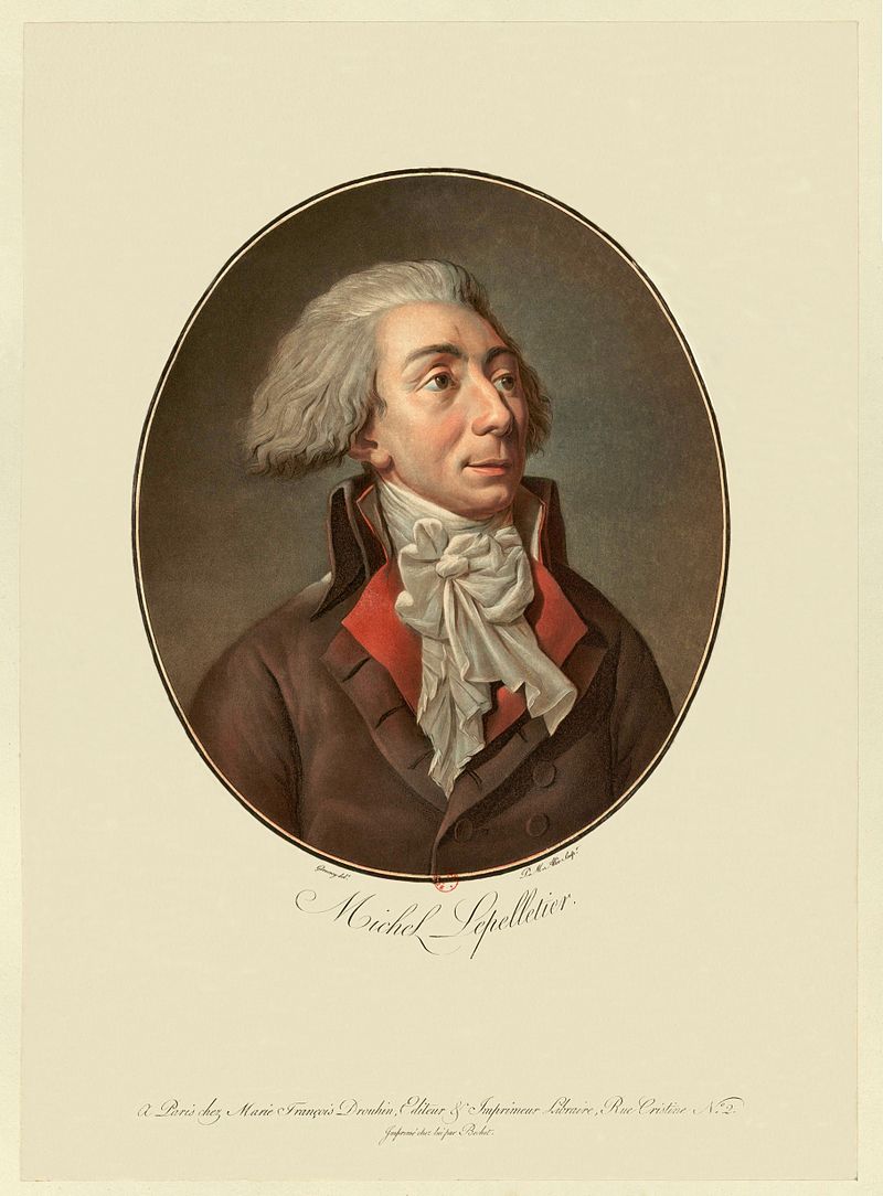 26 janvier 1793: Funérailles de Le Pelletier 27459611
