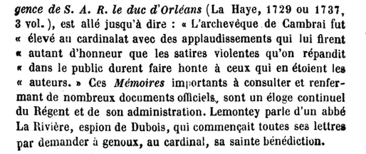 06 mars 1721: Correspondance de La Palatine 3101
