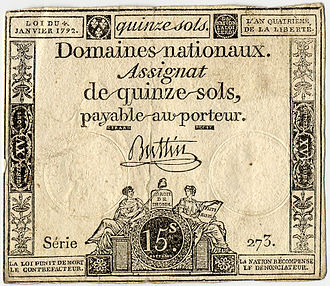 19 décembre 1789: création des assignats 330px-21