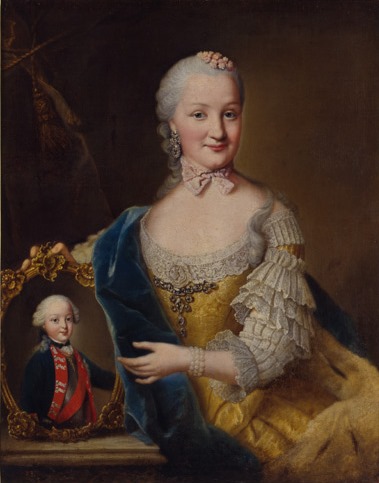 18 décembre 1736: Frédérique-Dorothée de Brandebourg-Schwedt 330px-83